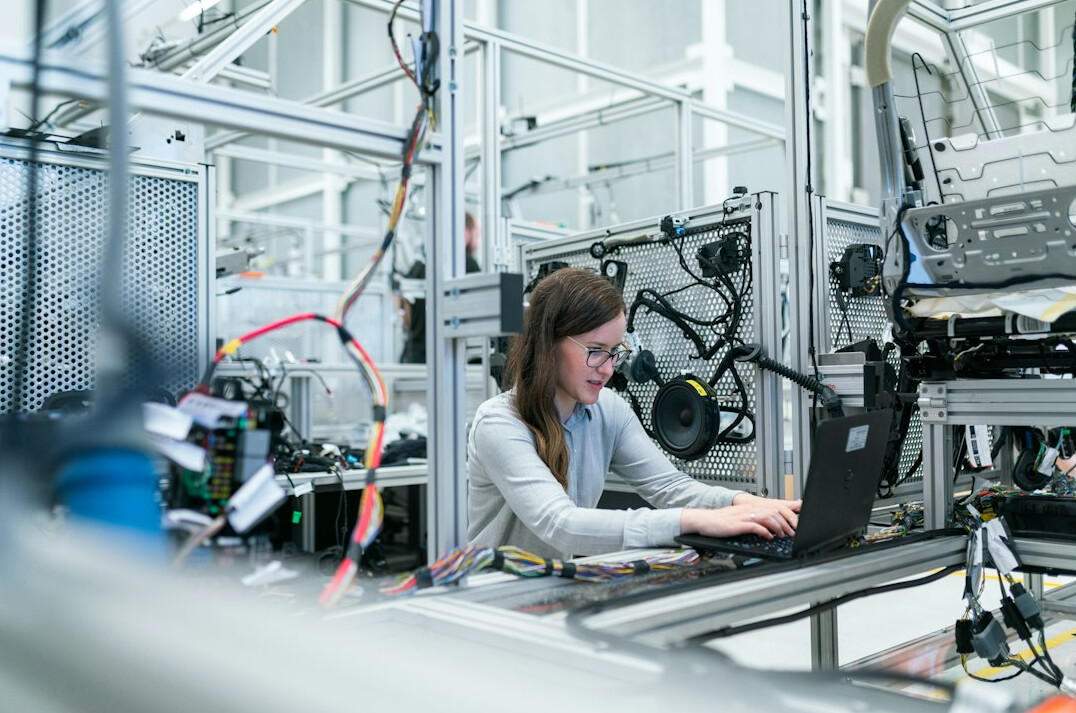 data scientist working